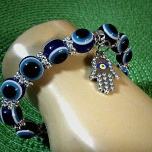 Women's s Evil eye stretch bracelet